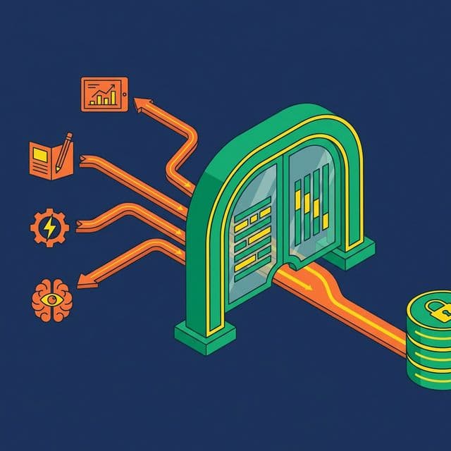 All query paths routing through a single governance enforcement gate